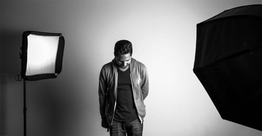 Actor triste miedo escenico caramano