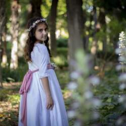 Fotógrafo sesión reportaje primera comunión Sevilla parque
